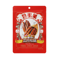 三只松鼠休闲零食奶油坚果小吃办公室解馋坚果礼碧根果68g*1袋