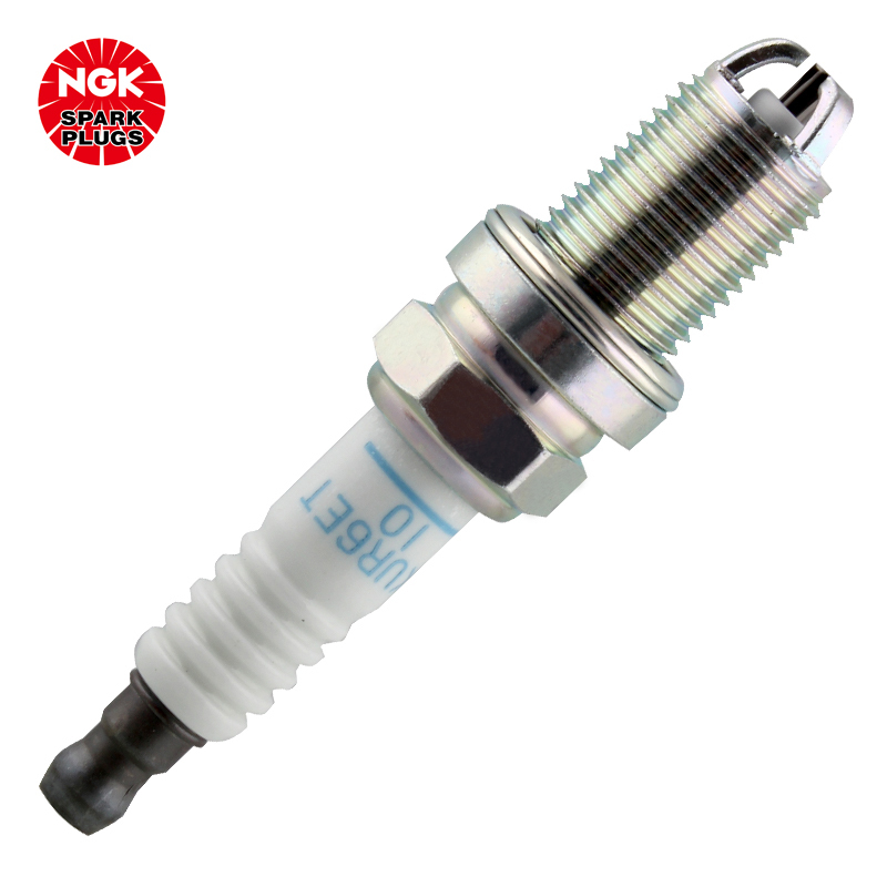 NGK 镍合金三极火花塞 BKUR6ET-10 2397/2276 四支装 大众宝来经典/奇瑞E5/奥迪A6/高尔夫/帕