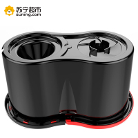 晟旎尚品 家家壹选双驱动自动拖把桶旋转家用拖布拖把墩布免手洗干湿两用[不锈钢篮+不锈钢托盘+加强不锈钢杆+2拖把头!]