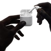 [高效便利]苹果Apple Airpods2 新款入耳式无线蓝牙耳机 配有线充电盒 港版 MRXJ2ZP/A