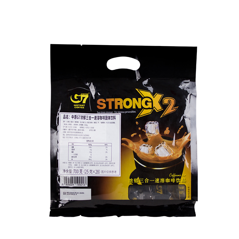 越南G7浓郁三合一速溶咖啡700g
