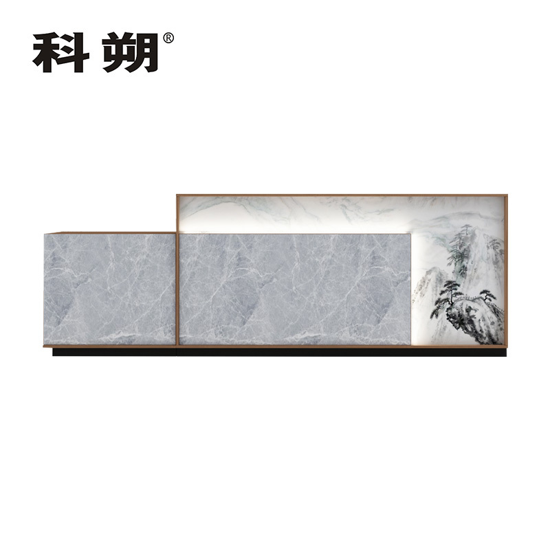科朔 商务前台桌 接待台2.8米前台办公桌KS-08R2801
