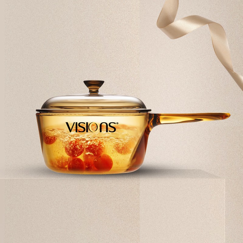 VISIONS 康宁 VSP-15 晶彩透明锅1.5L单柄高清大图