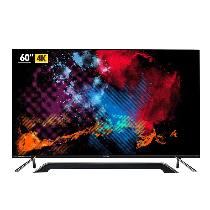 夏普sharplcd60su870a60英寸4k超清超薄煌彩智能语液晶电视