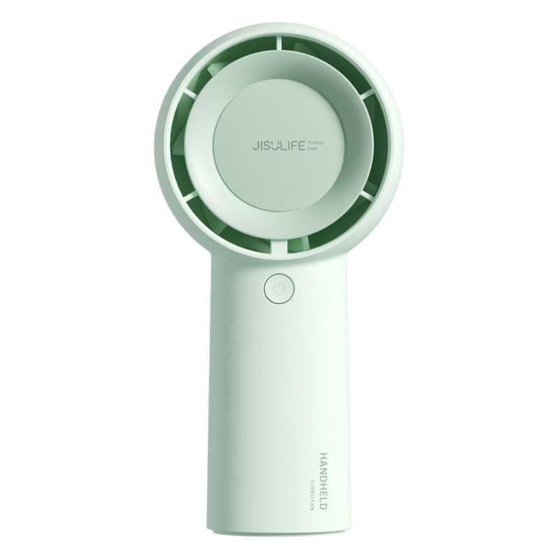 几素风宝涡轮聚风小风扇手持便携usb充电无叶轻音【薄荷绿】Life5 plus（FA43）-4000mAh-高清大图