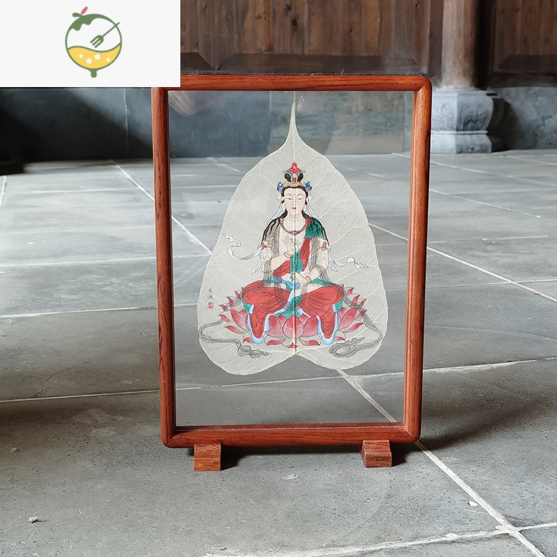 yicheng实木黑胡桃透明相框榫卯双面磁力相片架