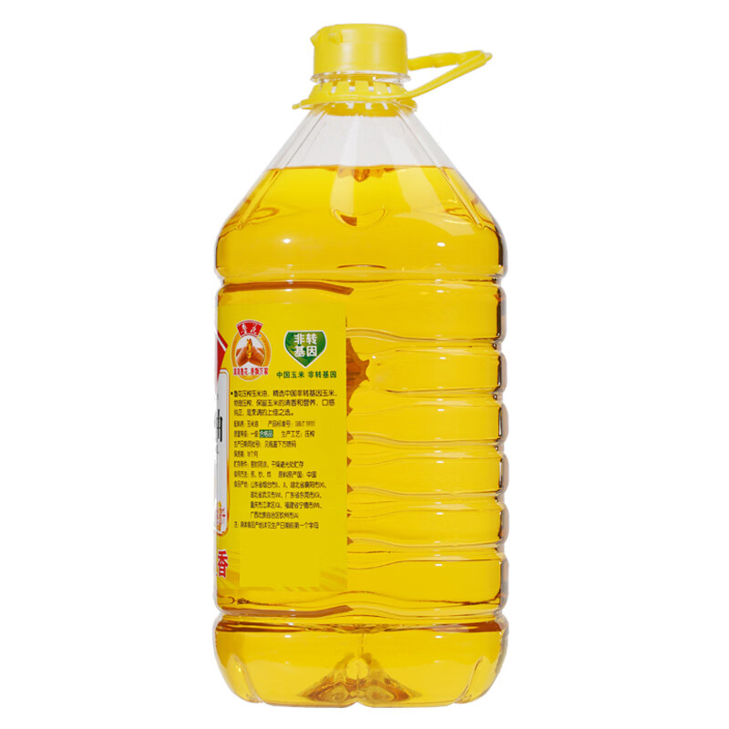鲁花压榨玉米油5L*8桶 食用植物油 家用食用油高清大图