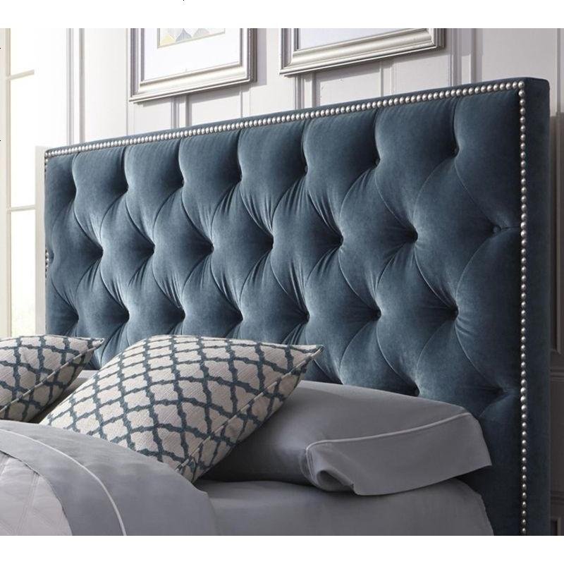 美式布艺软包床头板定制2米简约现代北欧轻奢酒店宾馆皮床头靠背视频