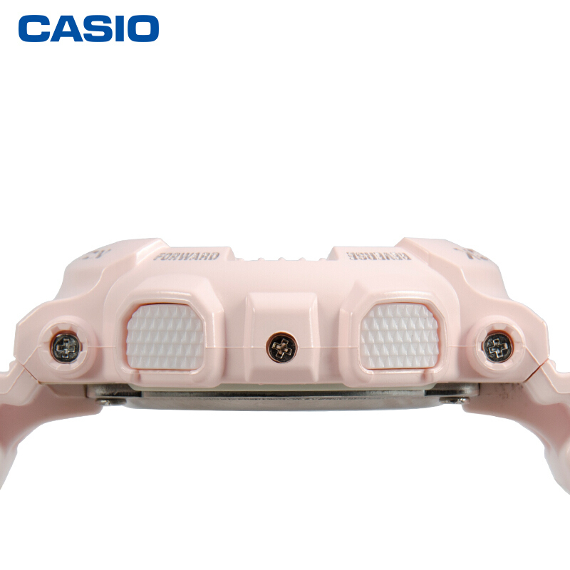 卡西欧(CASIO)G-SHOCK 防水防震防磁运动女表石英手表 GMA-S110MP-4A1PR