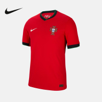 Nike耐克男T恤2024欧洲杯葡萄牙主场球员版短袖足球服FJ4262-657