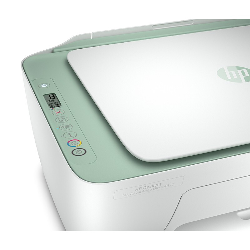 惠普(hp)4877彩色喷墨无线wifi打印机一体机 彩色相片家用照片打印机 家庭学生A4作业文档资料多功能打印 小型家用办公 手机无线连接打印 套餐四高清大图
