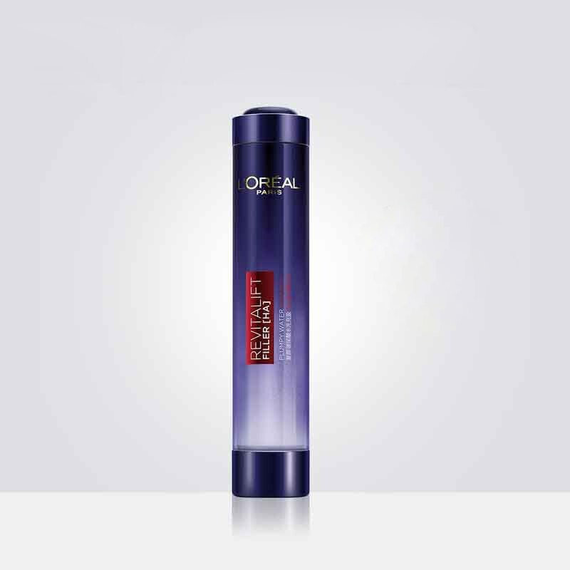 [护肤礼盒装]L’ORÉAL 欧莱雅 复颜玻尿酸水光充盈3件套礼盒 膨润精华液/乳液/晶露护肤品套装