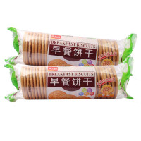 嘉士利 早餐饼干原味167g办公室休闲代餐早餐 吃货零食糕点