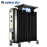格力(GREE)电热油汀NDY13-X6126a整屋取暖 智能恒温 13片干衣加湿 取暖器