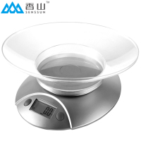 香山 (SENSSUN) 家庭用厨房秤 EK3550 高分度值 LCD显示屏 一键去皮操作 厨房秤