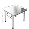 不锈钢桌子B款