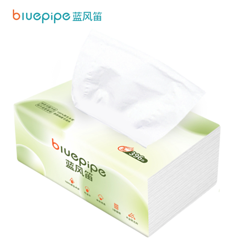 蓝风笛 抽纸 3层 132抽 包高清大图