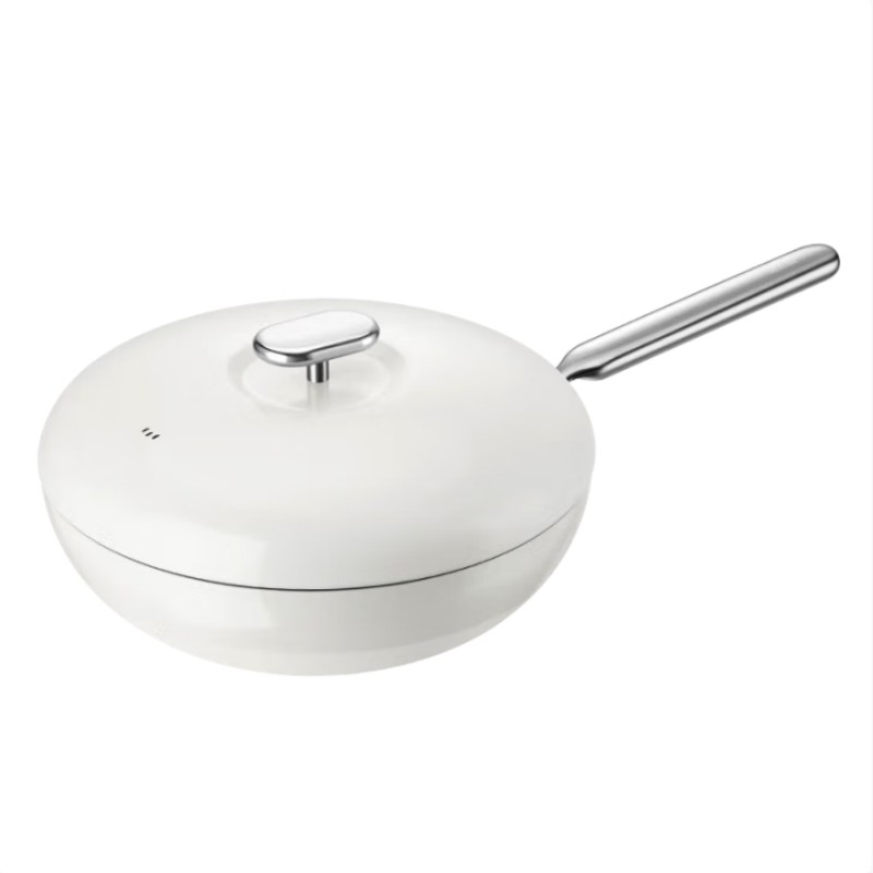 德世朗 DP915-W30 小满系列钛陶瓷不粘炒锅锅口直径30CM(单位:个)颜色随机发货高清大图