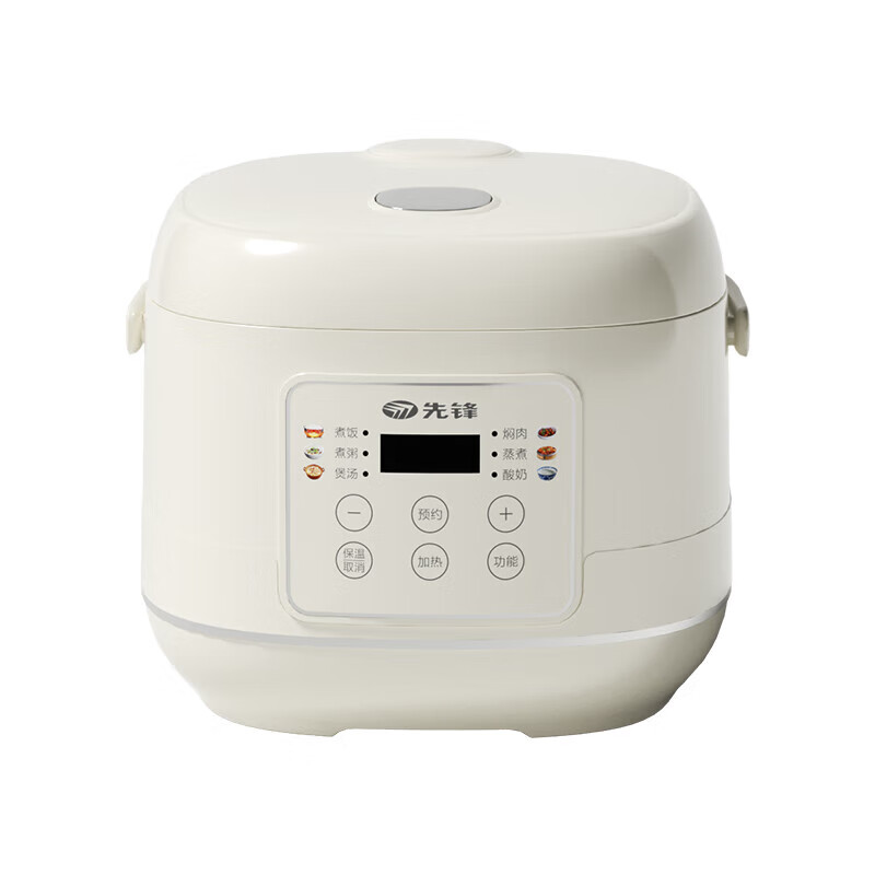 先锋 FD204-2405B 电饭煲 新款立体H加热 400W大火力焖煮 2L精致容量 24小时预约保温