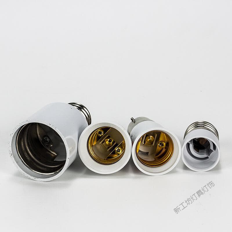 苏宁放心购 JF 万向灯座插头壁插灯具带开关E27插座转换插头LED球泡灯头螺口高温灯头灯泡延长线一分二三四五图片