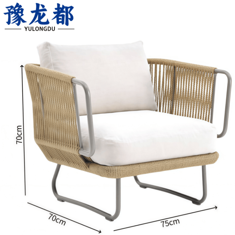 豫龙都沙发单人位张