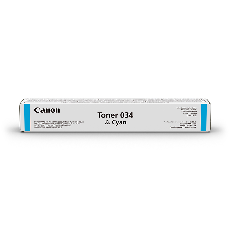 佳能(Canon) CRG-034 硒鼓 CRG034-C青色墨粉盒/7300页