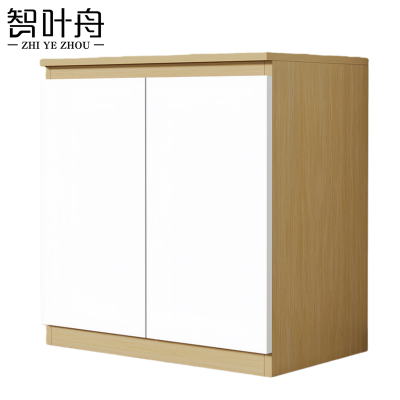 智叶舟矮柜二门80*40*80cm台高清大图