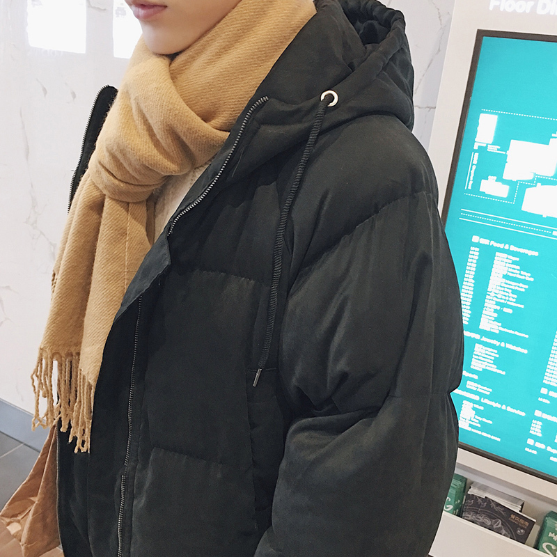冬季棉服男韩版潮流学生港风中长款面包服冬天外套棉袄子冬装