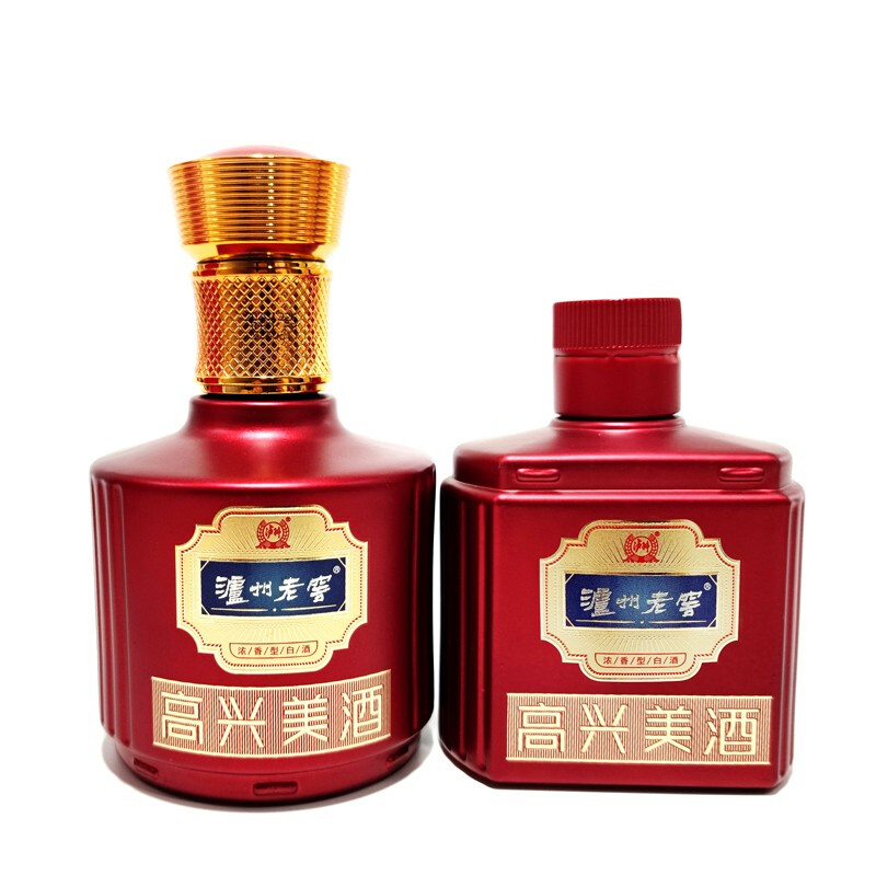 泸州老窖 高兴美酒红运开怀浓香型白酒 52%vol 规格:248ml*2盒高清大图