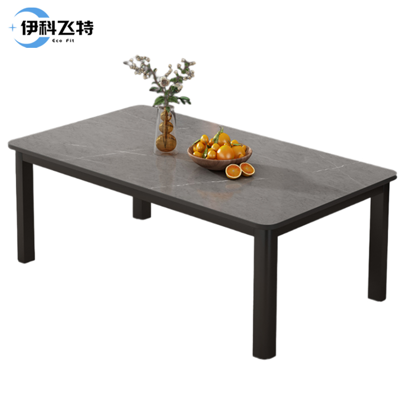 伊科飞特岩板茶几高清大图