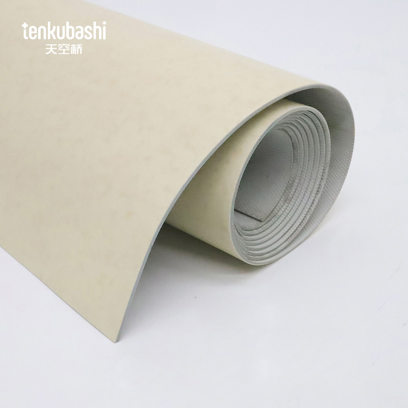 天空桥 地板革 米色浅石纹2.0mm含安装 平方米高清大图