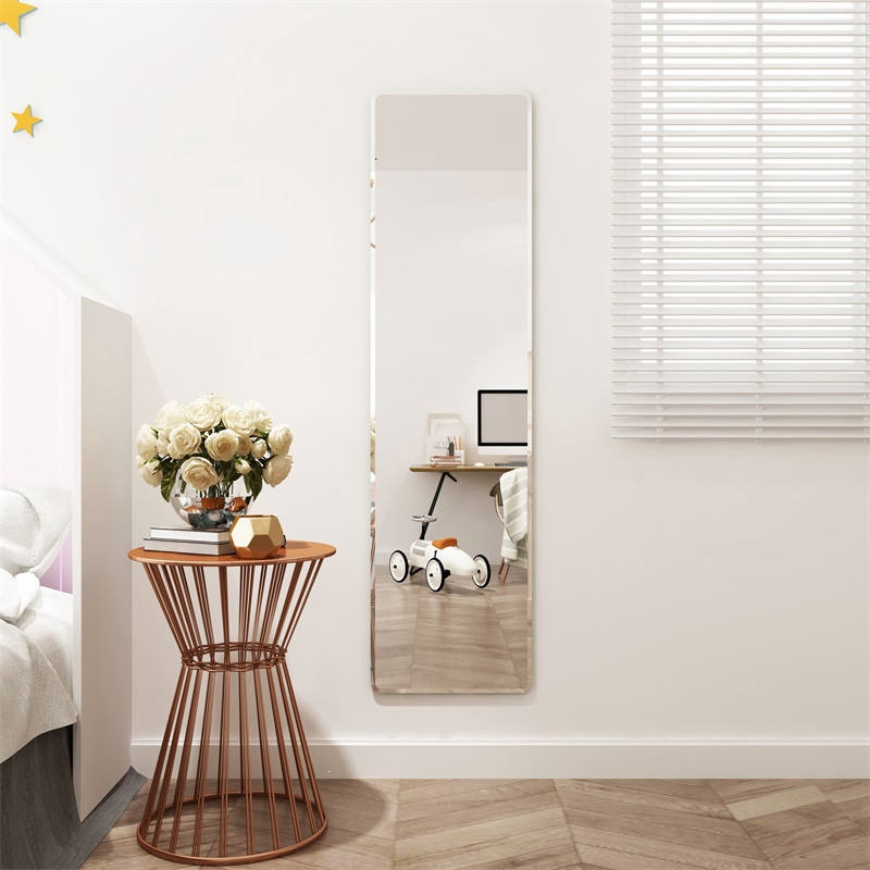 定制镜子阿斯卡利贴墙全身镜穿衣镜女宿舍学生壁挂粘贴自粘家用卧室