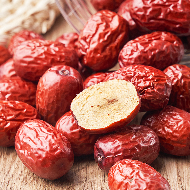 卓森选 新疆红枣 500g/袋高清大图