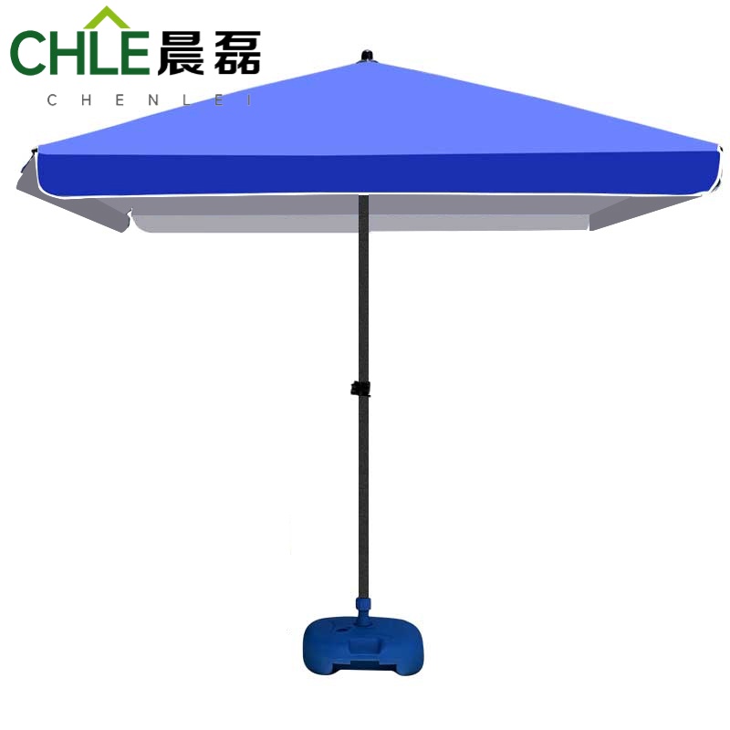 晨磊大伞蓝色+底座/个