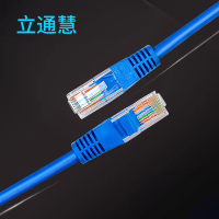 立通慧 LTH-WXTXC6A-1FPB 超六类网线无氧铜网线 1.00 米/根 (计价单位:根) 蓝色