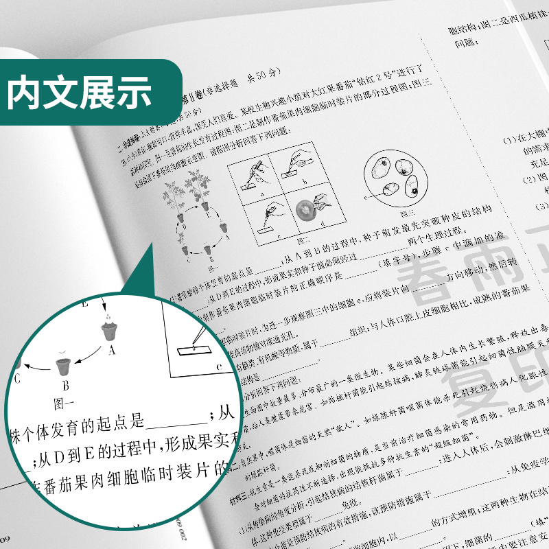 生物 山东省 [正版]山东版备考2024新版山东省中考生物考前冲刺试卷2023年山东省中考生物真题精选试卷中考生物真题预
