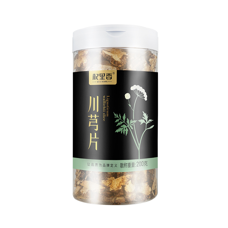 杞里香(QiLiXiang) 川芎 精选川芎片200g/瓶装 川芎茶 保健茶饮 花草茶