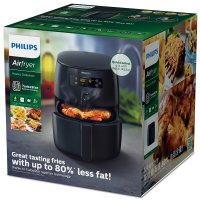 飞利浦（PHILIPS） 空气炸锅 家用智能低脂肪 真空无油电炸锅大容量薯条机 控制方式 微电脑式 HD9641/91