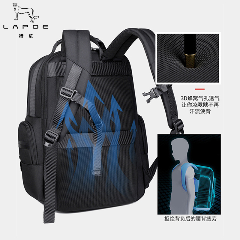 猎豹双肩包LBQ61/个高清大图