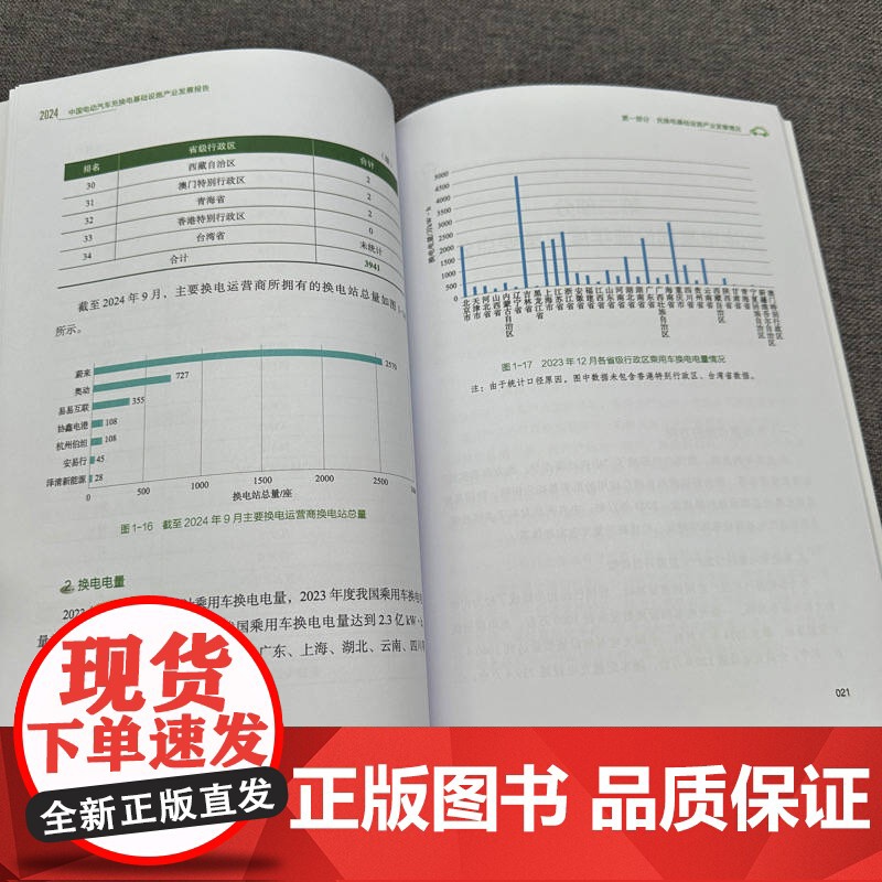 中国电动汽车充换电基础设施产业发展报告(2024) 中国电动汽车充电基础设施促进联盟 机械工业出版社高清大图