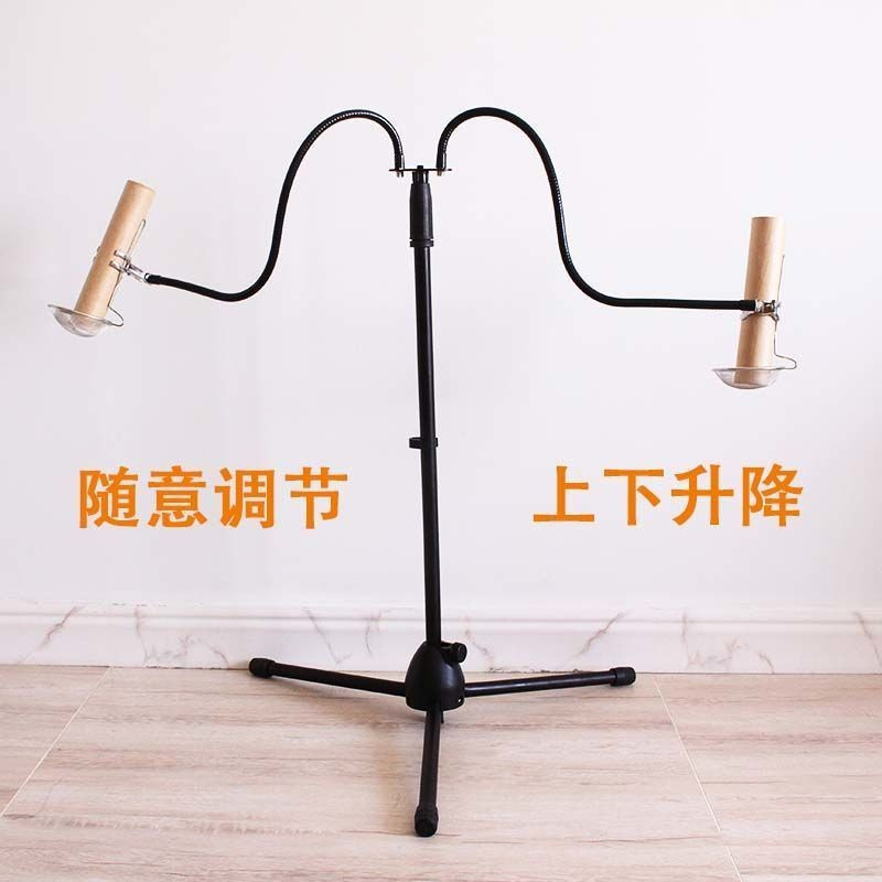 三脚单臂款 艾灸支架悬灸架家用落地立式防烫艾灸架雷火灸艾灸盒熏蒸仪夹子