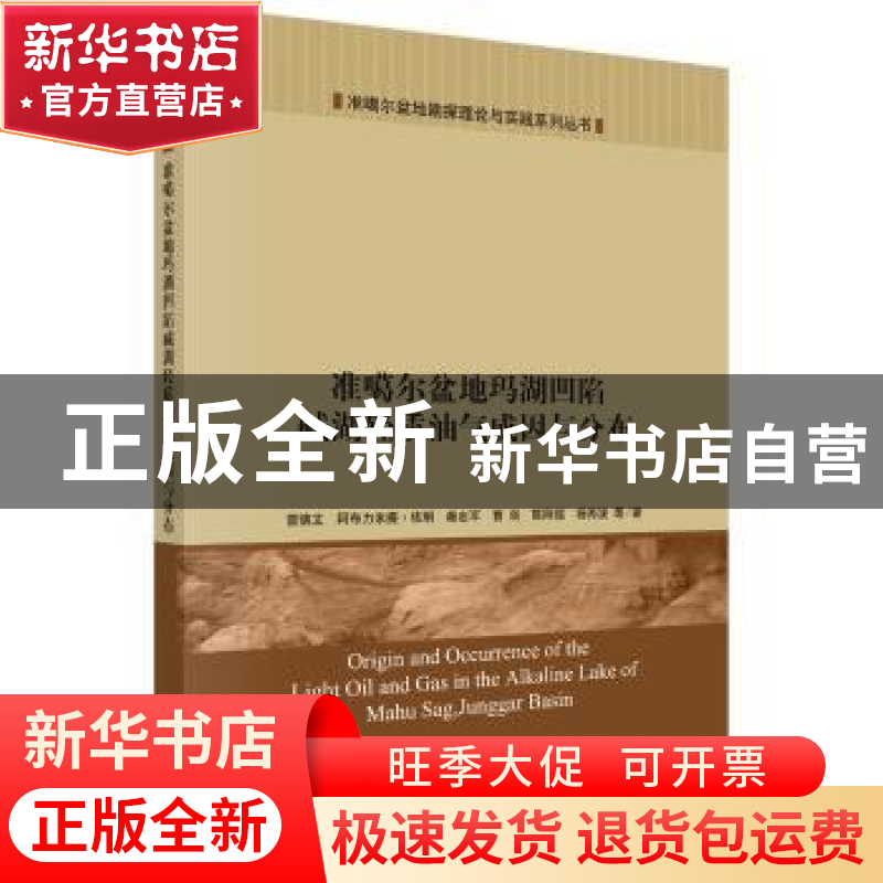 正版 准噶尔盆地玛湖凹陷碱湖轻质油气成因与分布 雷德文 等 科学