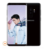 未激活全新SAMSUNG/三星 Galaxy S9+ 三星 G9650 6+128G 谜夜黑 移动联通电信4G手机国行XIO