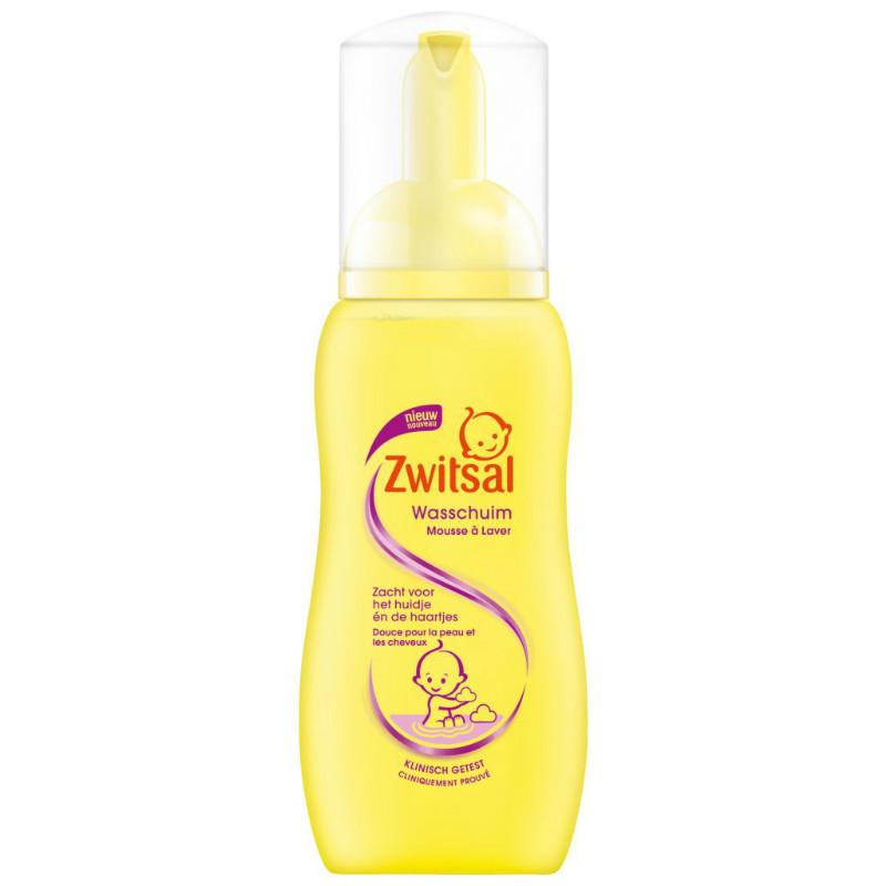 [全球购]Zwitsal荷兰露莎 双效洗护摩丝(二合一) 200ml 2瓶装