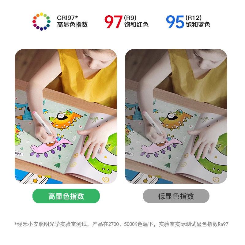 禾小安护眼小禾系列简约现代客厅卧室吸顶灯/HC8001-300/米家智能/普瑞/白