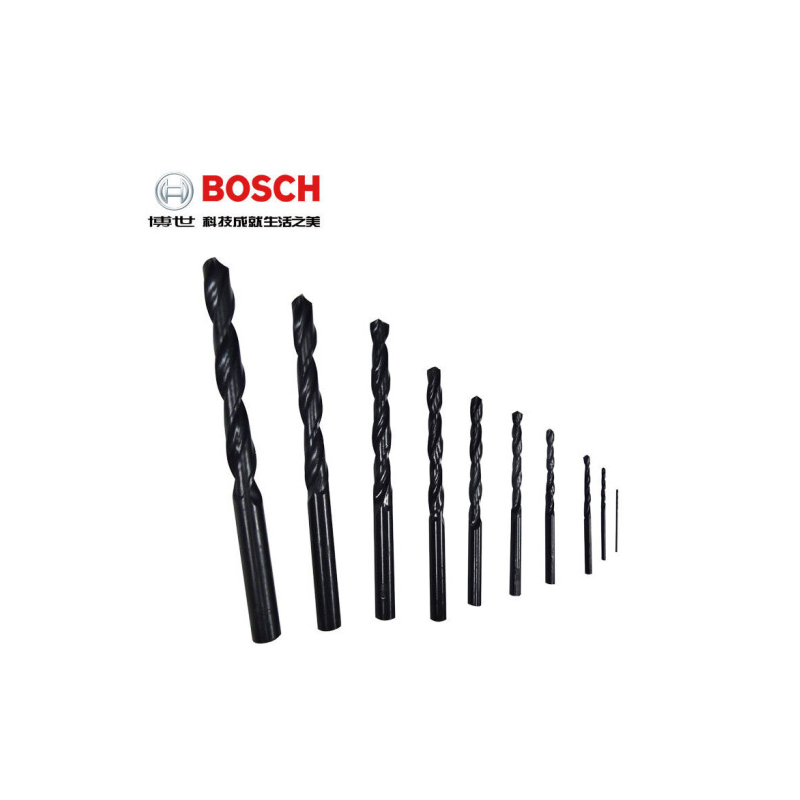 博世(Bosch) 绿色钻头套装 10支 HSS-R高速钢钻头 货期5-10天高清大图