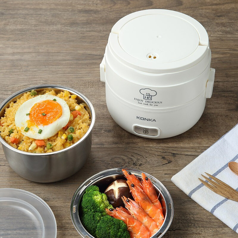 康佳电热饭盒KGZZ-2160小食光1.3L