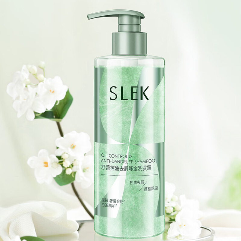 舒蕾洗发水清爽蓬松改善头皮氨基酸防止头痒控油去屑烁金400g高清大图