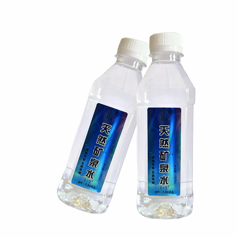 1+T天然矿泉水350ml*24瓶/箱高清大图