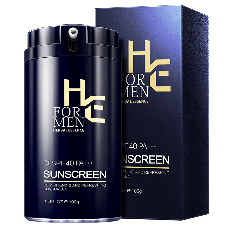 【买1送1】赫恩男士防晒霜户外脸部专用防紫外线喷雾防水防汗晒后修复